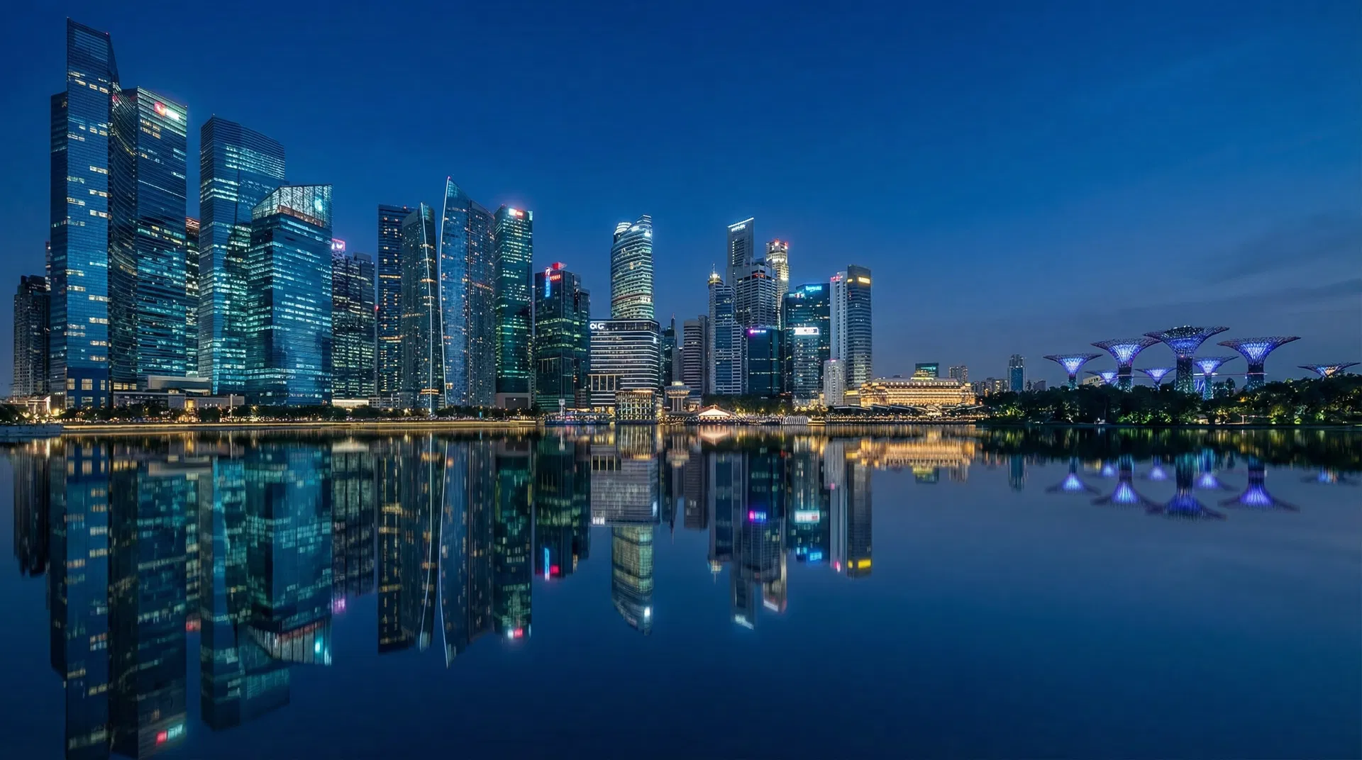 Singapore skyline